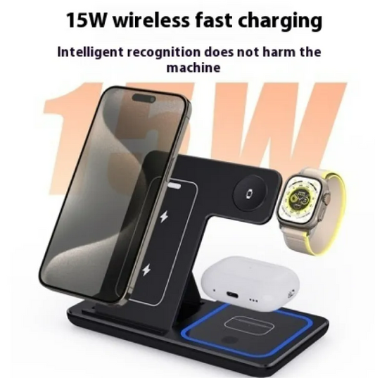3 in 1 Wireless Charging Station