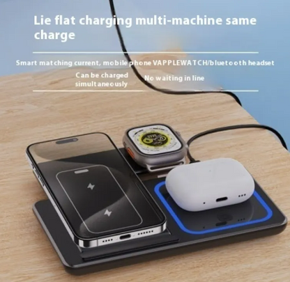 3 in 1 Wireless Charging Station