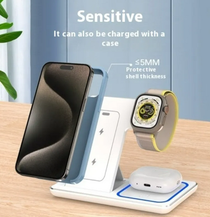 3 in 1 Wireless Charging Station